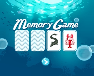 Card Match: Fish Memory Challenge online game thumbnail