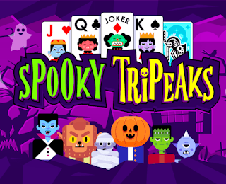 Spooky Tripeaks Solitaire Card Game online game thumbnail